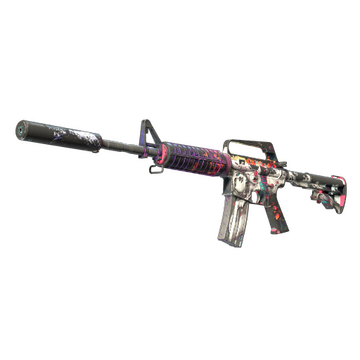 M4A1-S | Vaporwave (Battle-Scarred)