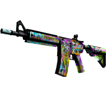M4A4 | In Living Color (Minimal Wear)