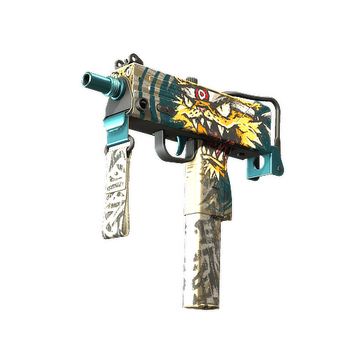 MAC-10 | Cat Fight (Minimal Wear)
