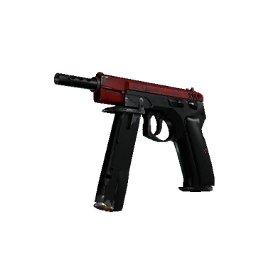 CZ75-Auto | Crimson Web (Well-Worn)