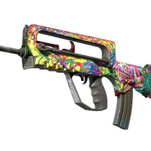 FAMAS | Bad Trip (Battle-Scarred)
