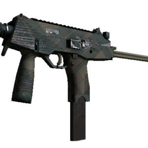 MP9 | Green Plaid (Well-Worn)