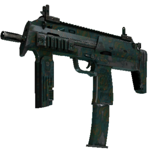 MP7 | Teal Blossom (Well-Worn)